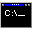 Ícone do prompt de comando